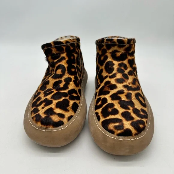 Australia Luxe Collective Pisces Leopard Print Ankle Boots Size 8 NWT - Picture 5 of 7